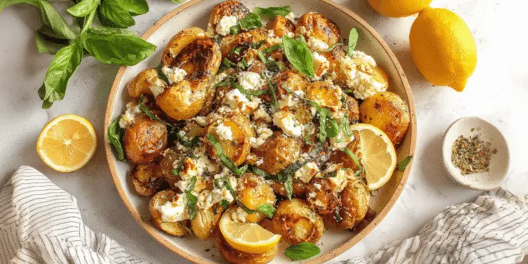 Crispy Baked Feta and Potato Recipe