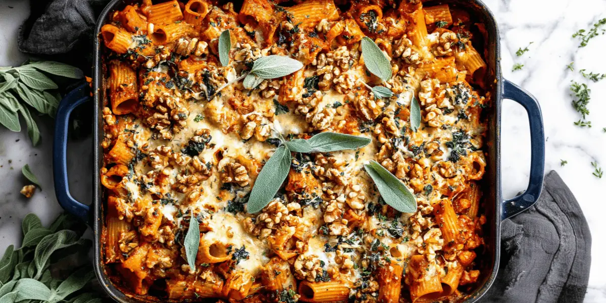 Pumpkin Pasta Bake Recipe