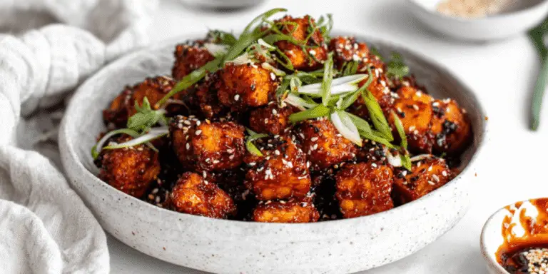Crispy Gochujang Korean Tofu Recipe