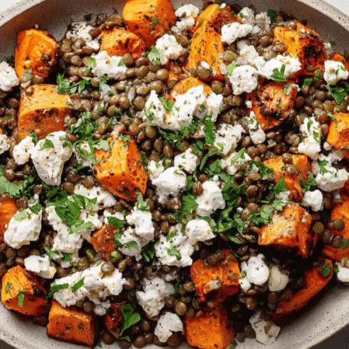 Brown Butter Lentil And Sweet Potato Salad Recipe