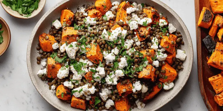 Brown Butter Lentil And Sweet Potato Salad Recipe