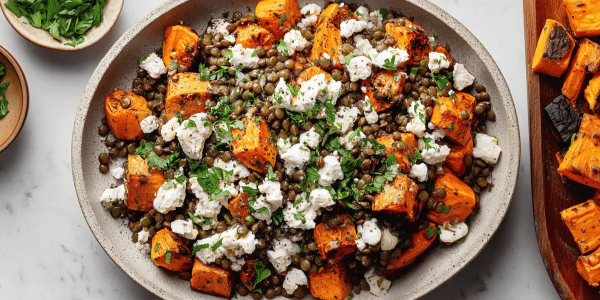 Brown Butter Lentil And Sweet Potato Salad Recipe