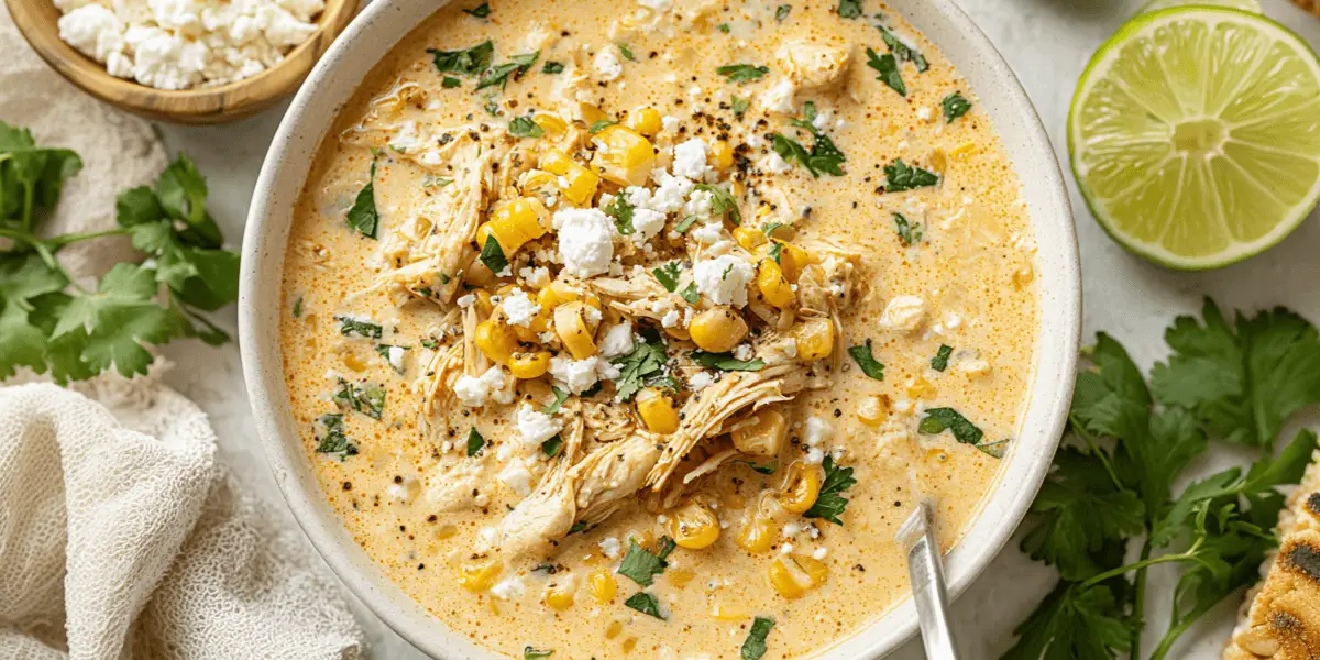 Mexican Street Corn Soup Recipe