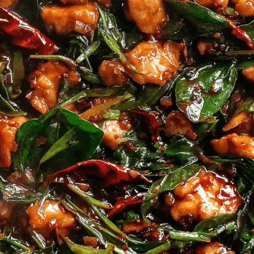 Thai Basil Chicken Recipe