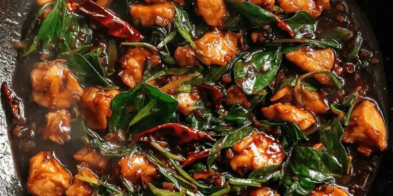 Thai Basil Chicken Recipe