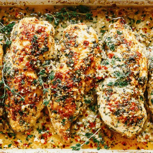 Baked Garlic Parmesan Chicken Recipe
