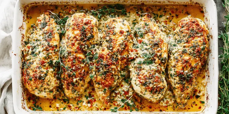 Baked Garlic Parmesan Chicken Recipe