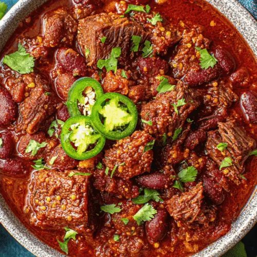Short Rib And Chorizo Chili Recipe
