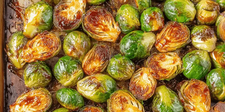 Asian BBQ Brussels Sprouts Recipe