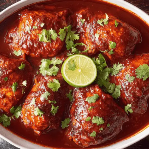 Chicken Adobo with Homemade Chile Sauce Recipe
