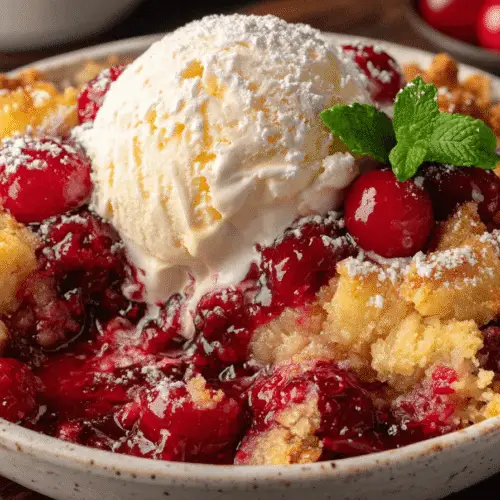 Pineapple Cherry Dump Cake Recipe