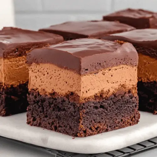 Chocolate Mousse Brownies Recipe