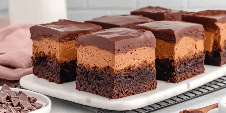 Chocolate Mousse Brownies Recipe