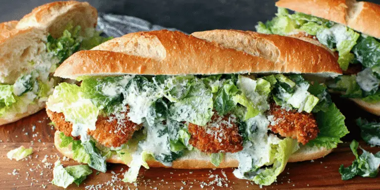 Crispy Chicken Caesar Sandwich Recipe
