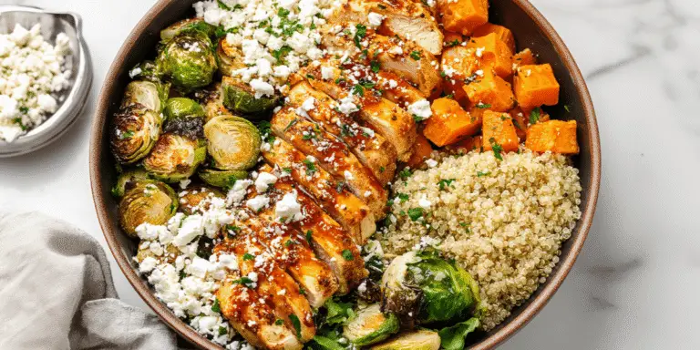 Hot Honey Chicken Bowl Recipe