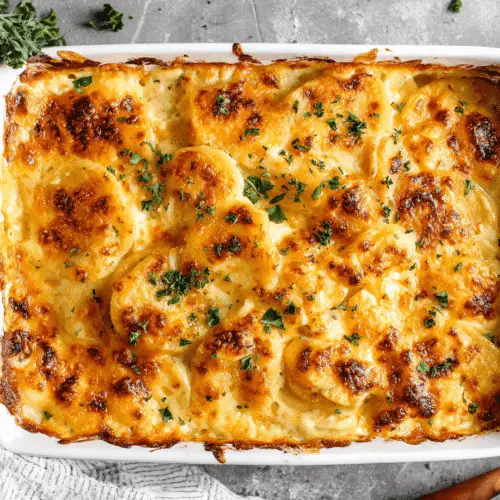 Creamy And Cheesy Au Gratin Potatoes Recipe