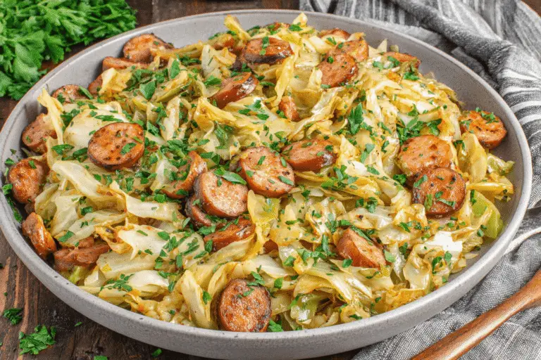 Sausage And Cabbage Stir Fry Recipe