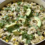 Salsa Verde Chicken and Rice Skillet Recipe