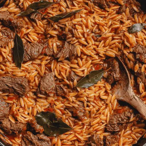 Beef Giouvetsi Recipe