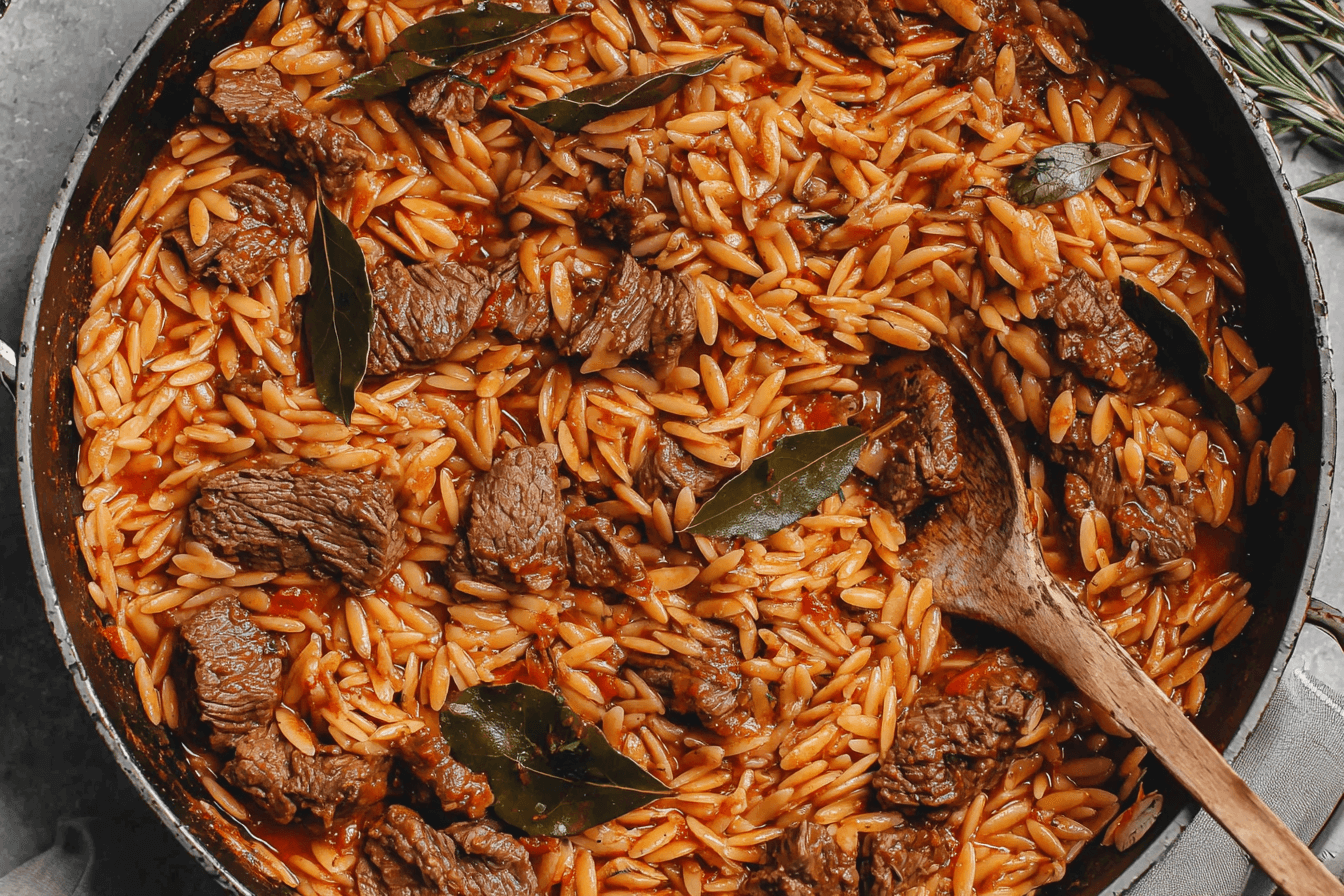 Beef Giouvetsi Recipe