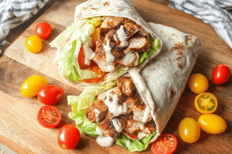 Cajun Chicken Wraps Recipe