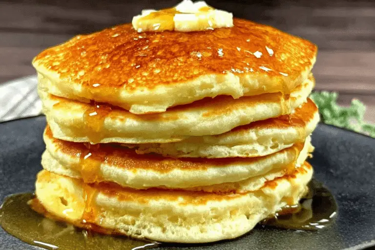 Fluffy Homemade Pancakes Recipe