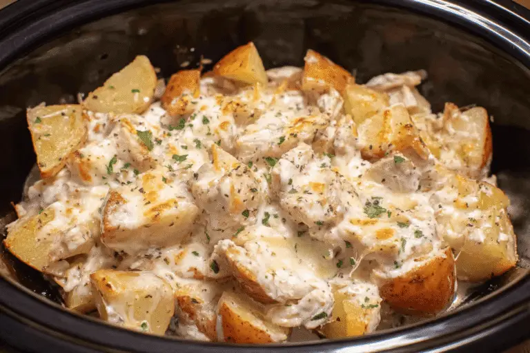 Garlic Parmesan Chicken and Potatoes Recipe
