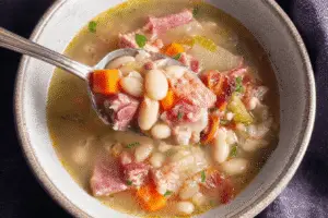Hearty Ham and Bean Soup