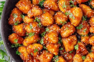 Honey Garlic Chicken Bites