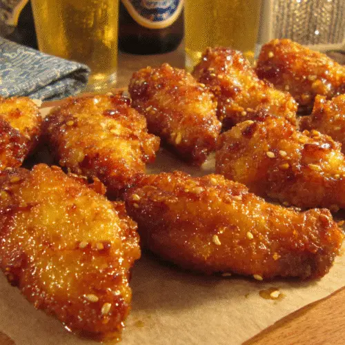 Honey Garlic Chicken Wings Recipe