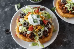 Indian Fry Bread and Navajo Tacos