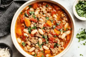 Italian Sausage White Bean Soup