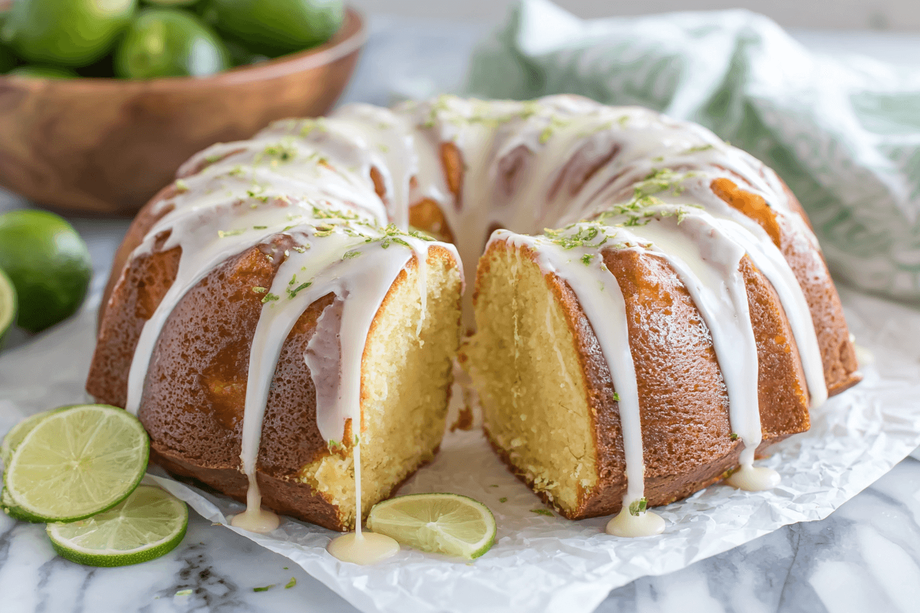 Key Lime Pound Cake Recipe