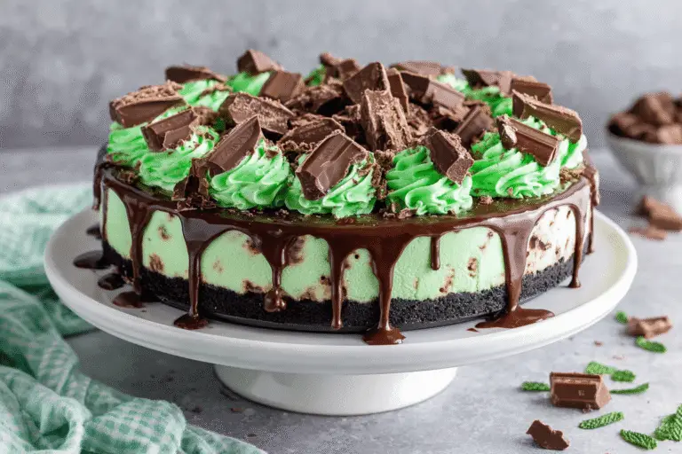 Mint Chocolate Cheesecake Recipe