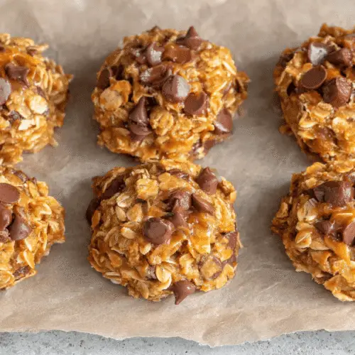 No-Bake Salted Caramel Cookies Recipe