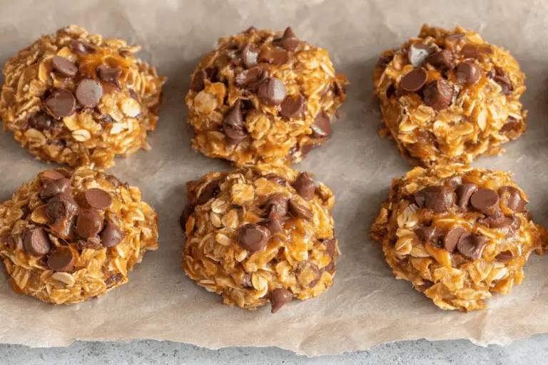 No-Bake Salted Caramel Cookies Recipe