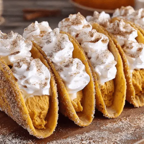 Pumpkin Pie Tacos Recipe