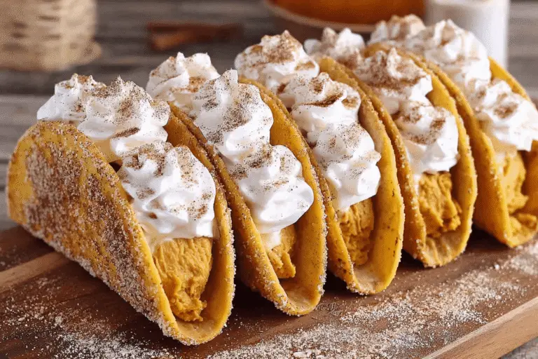 Pumpkin Pie Tacos Recipe