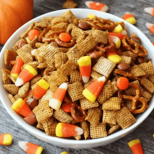 Pumpkin Spice Snack Mix Recipe