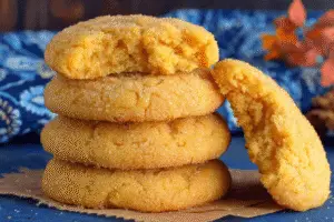 Pumpkin Sugar Cookies