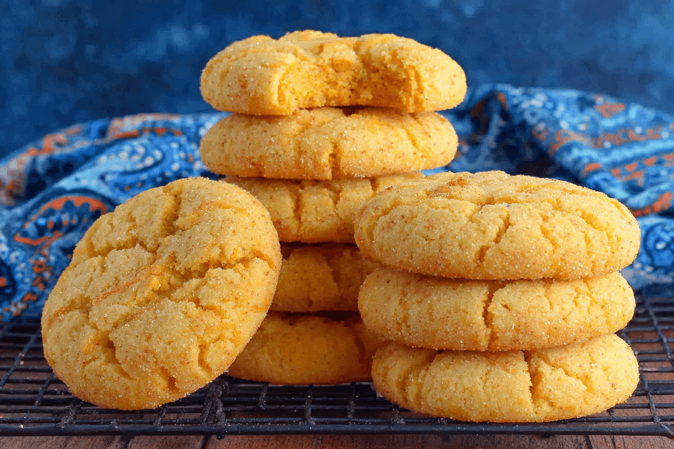 Pumpkin Sugar Cookies Recipe