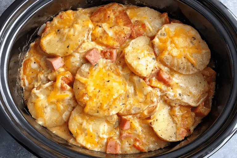 Slow Cooker Ham And Potato Recipe