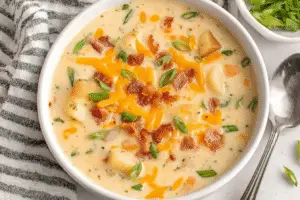Slow Cooker Potato and Bacon Soup