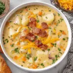 Slow Cooker Potato and Bacon Soup Recipe