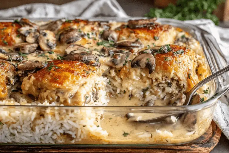 Smothered Chicken And Rice Recipe