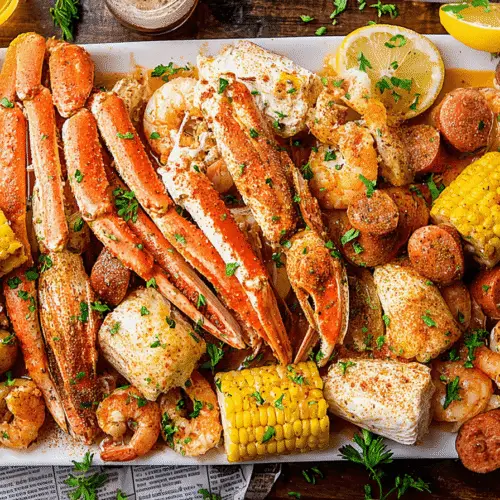 Southern-Style Spicy Seafood Boil Bowl Recipe