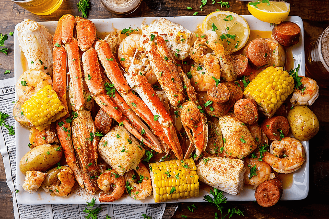 Southern-Style Spicy Seafood Boil Bowl Recipe