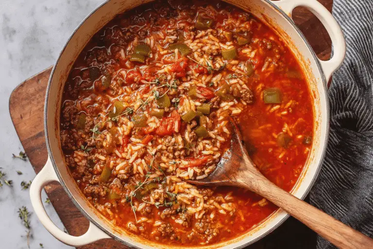 Stuffed Pepper Soup Recipe