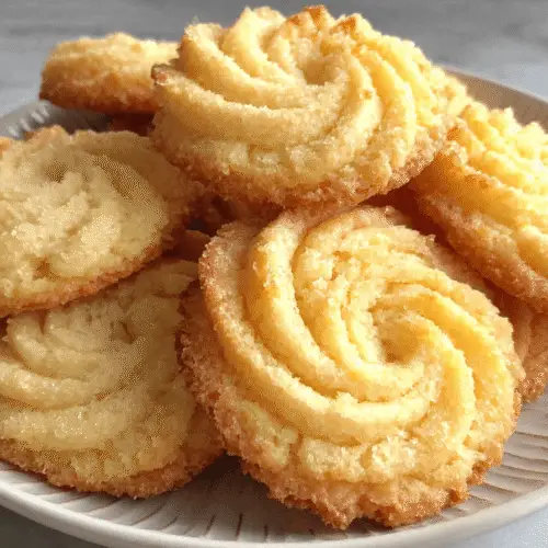 3-Ingredient Butter Cookies Recipe