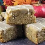 Apple Cinnamon Brownies with Maple Glaze Recipe